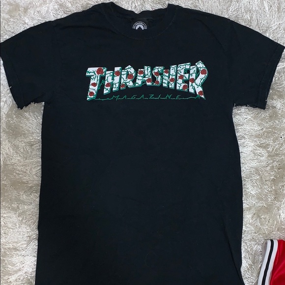 Floral Thrasher T-shirt, barely worn - Picture 1 of 3